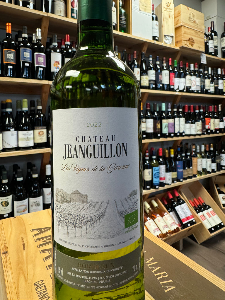 Chateau Jeanguillon Les Vignes de la Garenne Bordeaux Blanc 2022