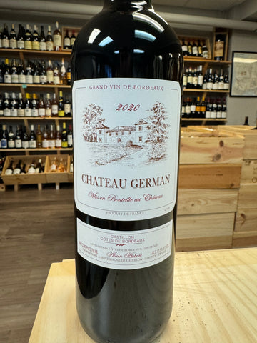 Chateau German Castillon 2020