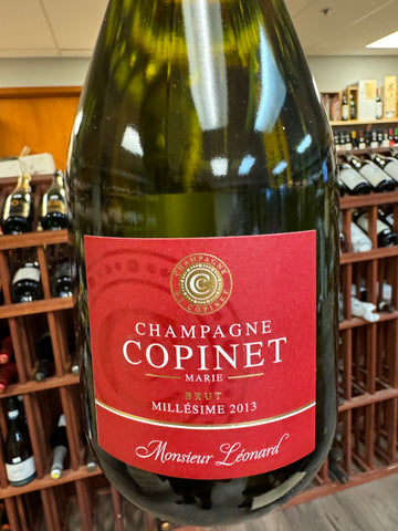 Champagne Copinet Monsieur Leonard Brut 2013