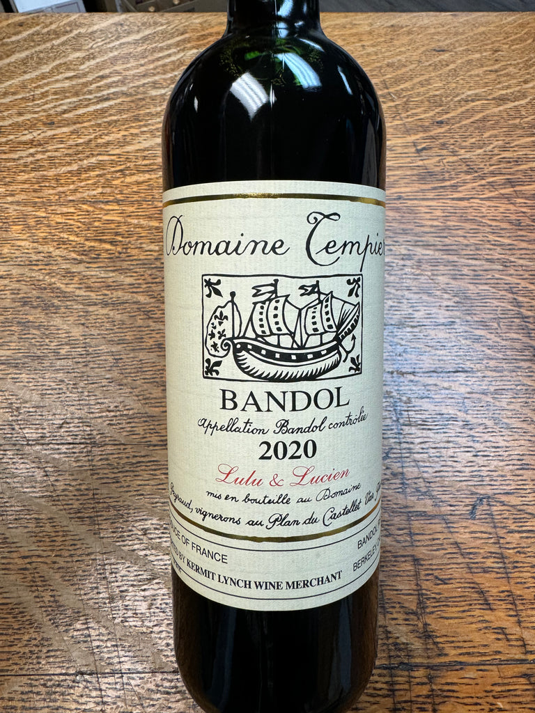 Domaine Tempier Bandol Lulu & Lucien Rouge 2020