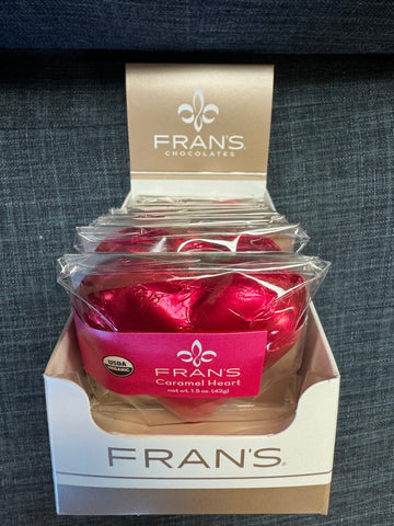 Fran's Caramel Heart 42g