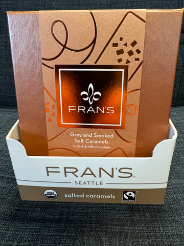 Fran's Gray & Smoked Salt Caramels 20pcs