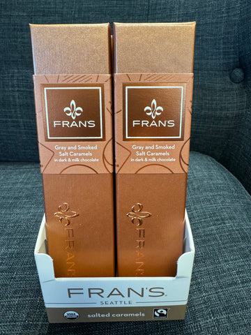 Fran's Gray & Smoked Salt Caramels 7pcs