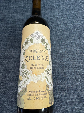 Hierophant Zelena Mead with Hops