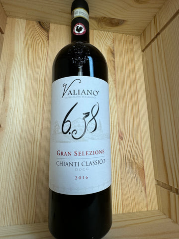 Valiano Chianti Classico 6.38 Gran Selezione 2016