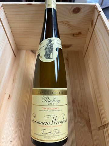 Domaine Weinbach Alsace Cuvee Colette Riesling 2018