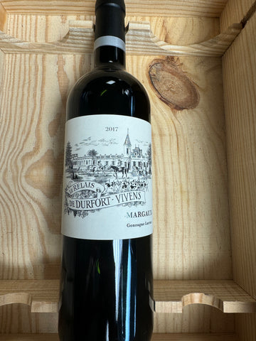 Le Relais de Durfort-Vivens Margaux 2017