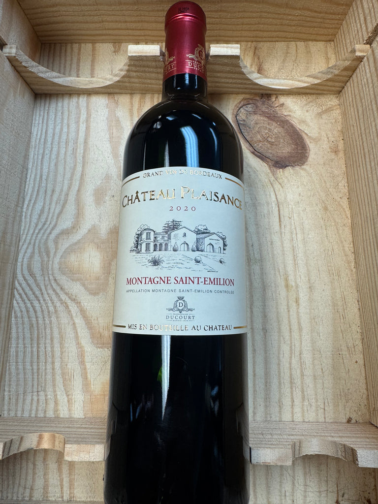 Chateau Plaisance Montagne Saint Emilion 2020