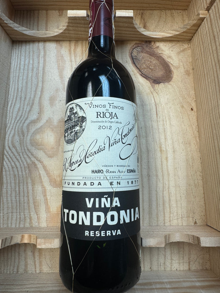 R. Lopez de Heredia Vina Tondonia Rioja Reserva Tinto 2012
