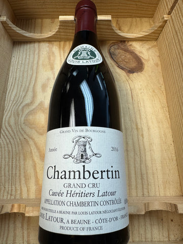 Louis Latour Chambertin Cuvee Heritiers Grand Cru 2016