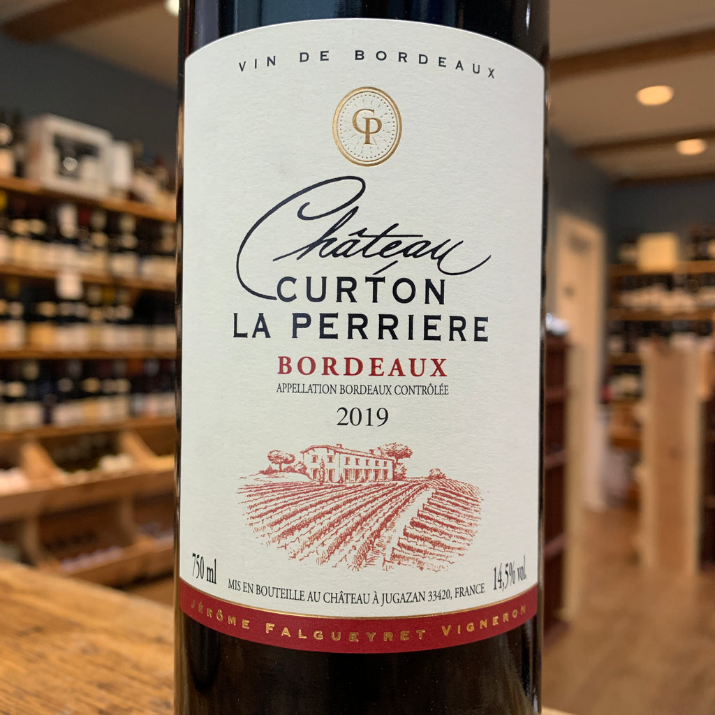 Chateau Curton La Perriere Bordeaux Rouge 2019