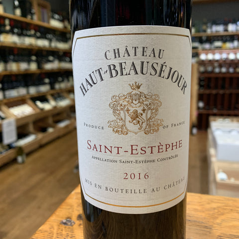 Chateau Haut-Beausejour Saint Estephe 2017