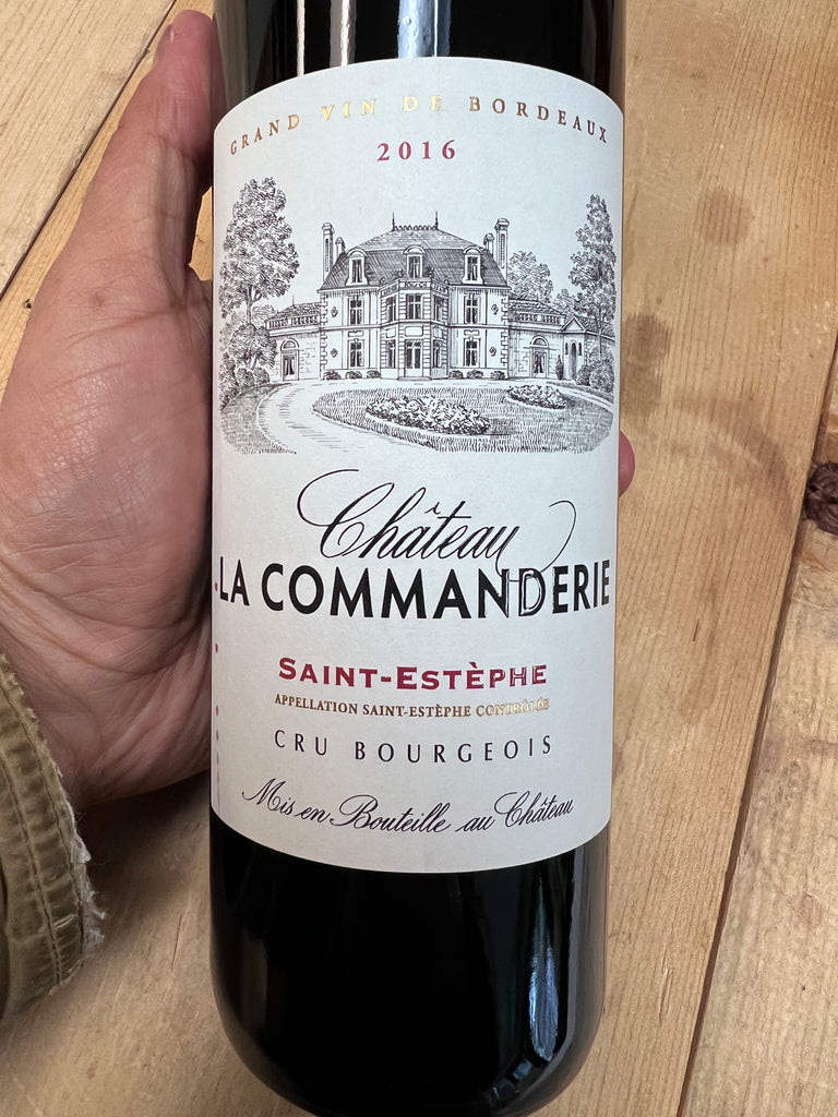 Chateau La Commanderie Saint-Estephe Cru Bourgeois 2016