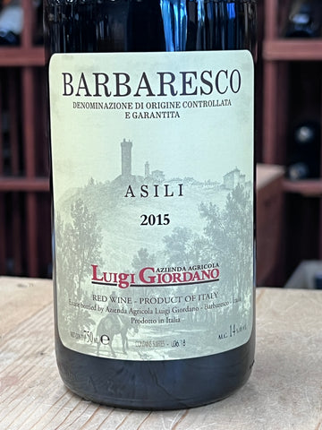 Luigi Giordano Asili Barbaresco 2015