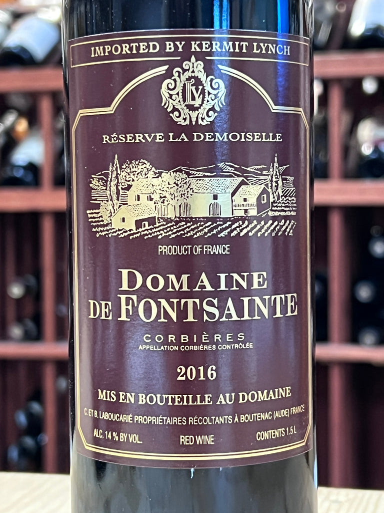 Domaine de Fontsainte Corbieres Reserve La Demoiselle 2016