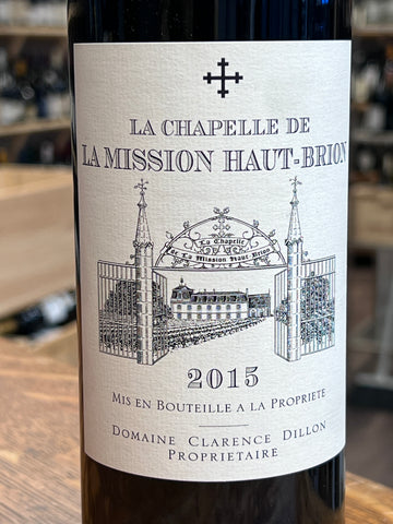 La Chapelle de La Mission Haut-Brion Pessac-Leognan 2015
