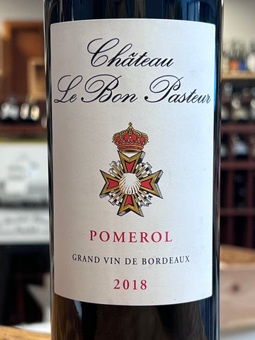 Chateau Le Bon Pasteur Pomerol Bordeaux 2018