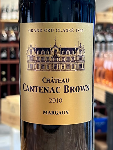 Chateau Cantenac Brown Margaux Bordeaux 2010