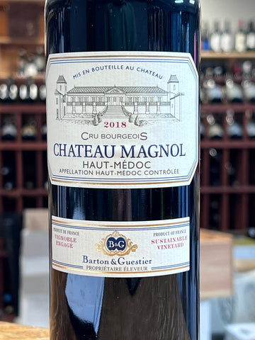 Chateau Magnol Haut-Medoc Rouge 2018