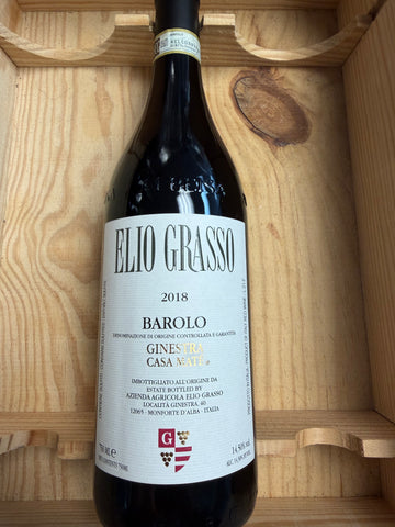 Elio Grasso Barolo Ginestra Casa Mate 2018