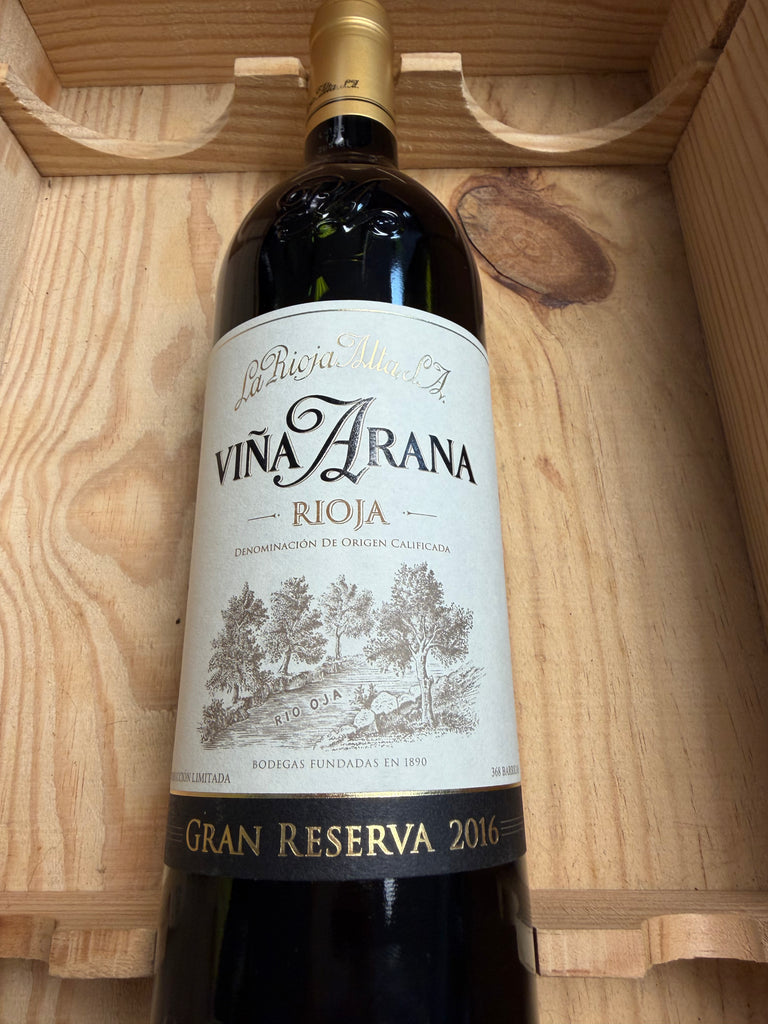 La Rioja Alta Vina Arana Gran Reserva 2016