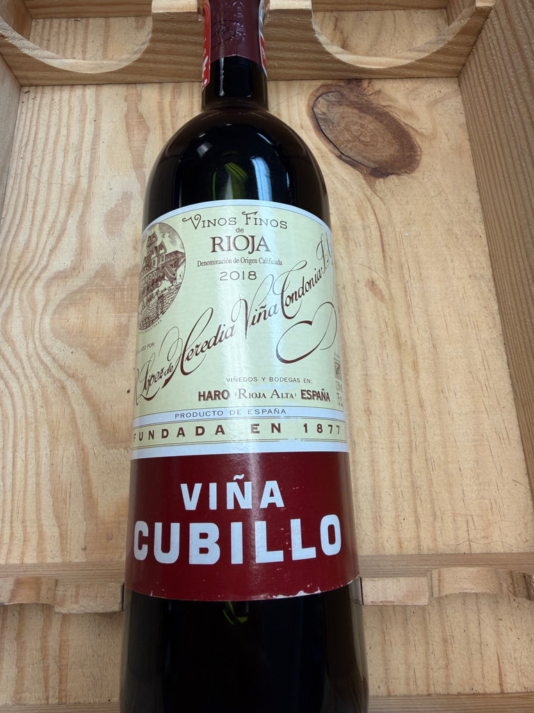 R. Lopez de Heredia Vina Cubillo Rioja Crianza 2018