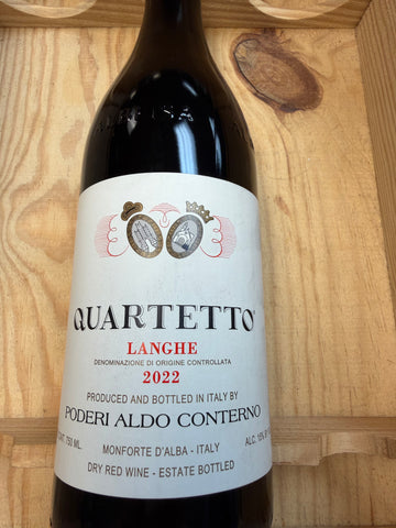 Poderi Aldo Conterno Quartetto Langhe Rosso 2022
