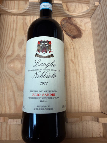 Elio Sandri Cascina Disa Langhe Nebbiolo 2022