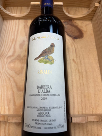 Marziano Abbona Rinaldi Barbera d'Alba 2019