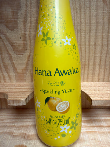 Ozeki Hana Awaka Sparkling Yuzu Sake- 250ml