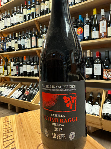 ARPEPE VALTELLINA SUPERIORE RISERVA SASSELLA 'ULTIMI RAGGI' 2013