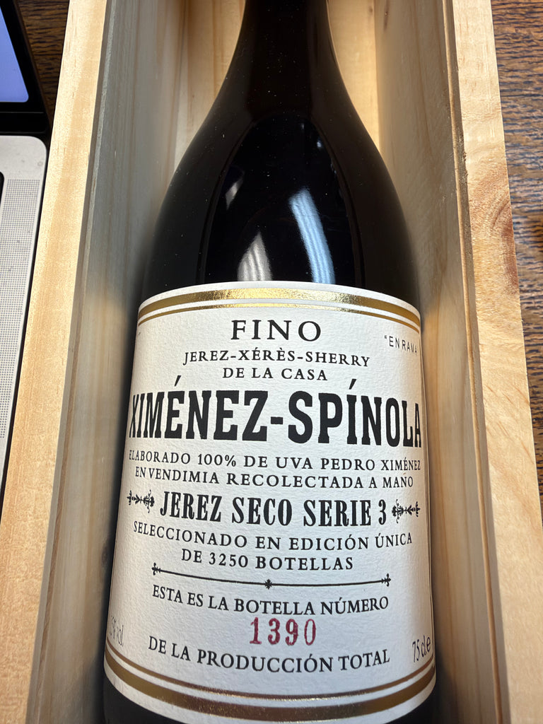 Ximenez-Spinola Jerez Seco Serie 3 Pedro Ximenez Fino Sherry- 750ml