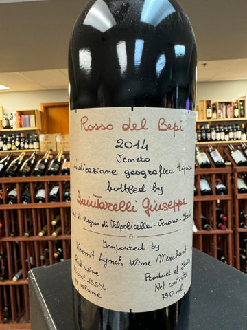 GIUSEPPE QUINTARELLI ROSSO DEL BEPI VENETO IGT 2014