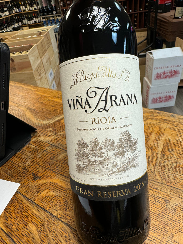 La Rioja Alta Vina Arana Gran Reserva 2015