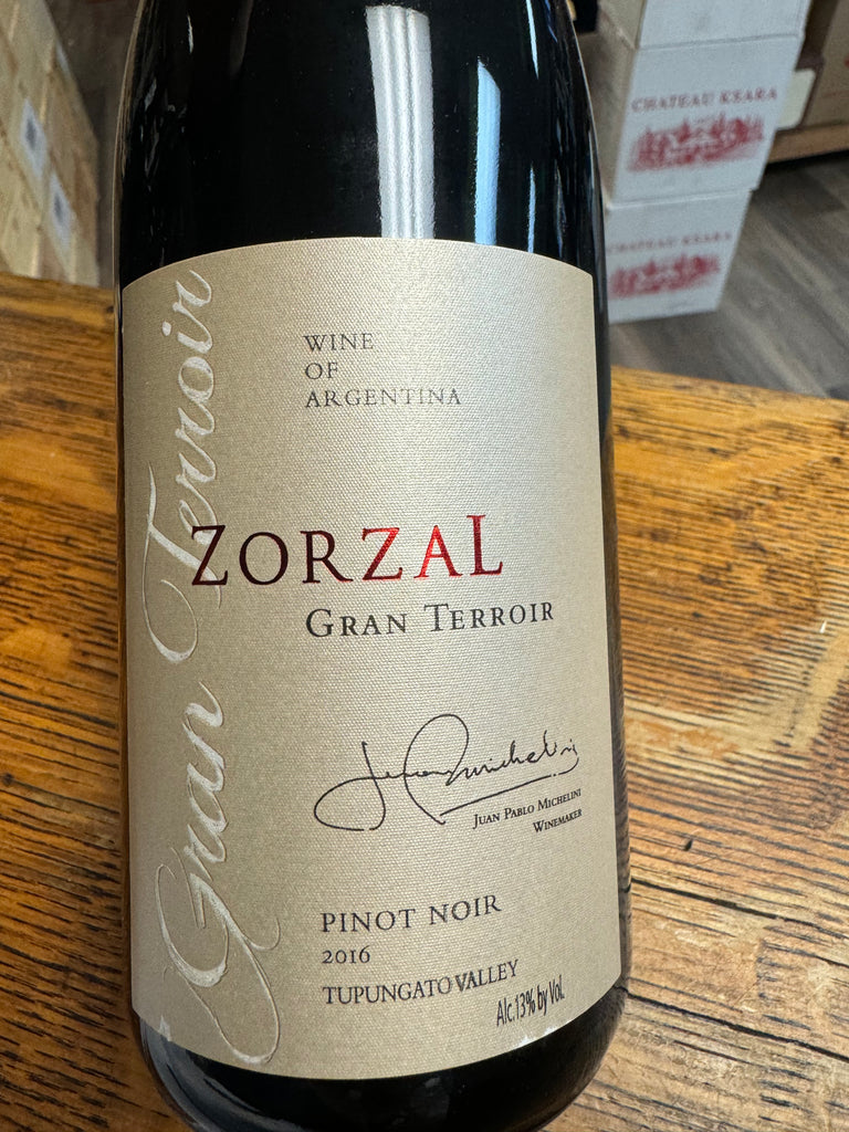 Zorzal Gran Terroir Pinot Noir 2016