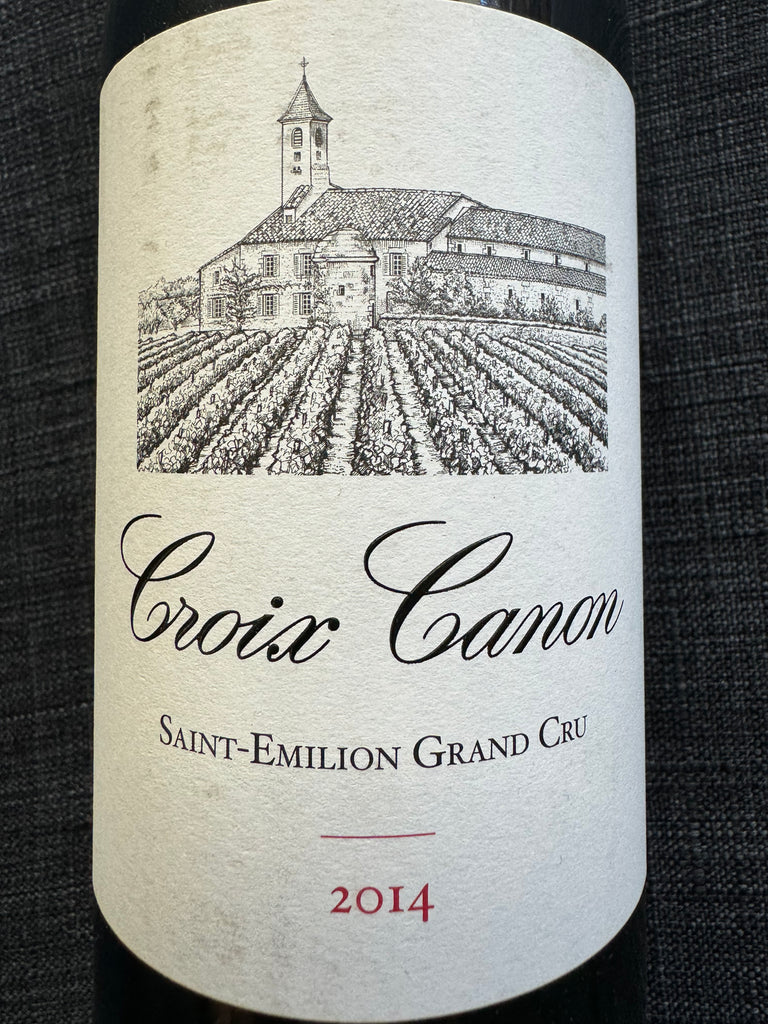 Chateau Canon Croix Canon Saint-Emilion Grand Cru 2014