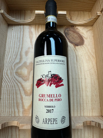ARPEPE VALTELLINA SUPERIORE GRUMELLO 'ROCCA DE PIRO' 2017