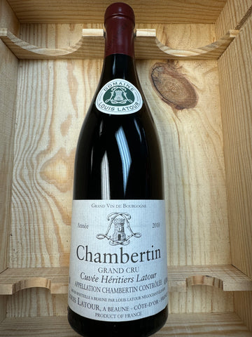 Louis Latour Chambertin Cuvee Heritiers Grand Cru 2010