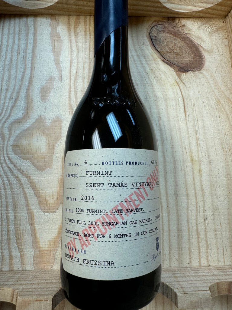 Royal Tokaji Tamas Furmint Late Harvest 2016 375ml