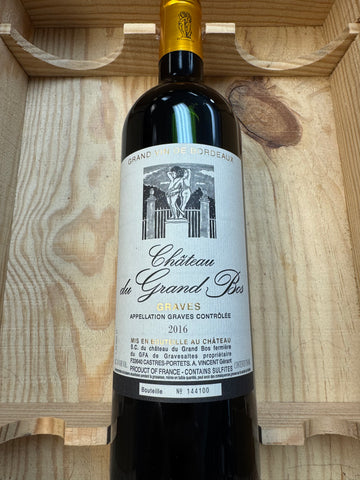 Chateau du Grand Bos Graves Rouge 2016