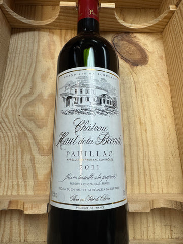 Chateau Haut de la Becade Pauillac 2011