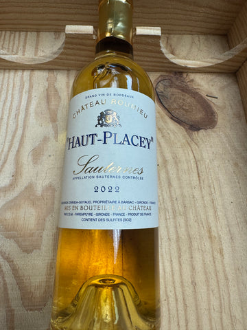 Chateau Roumieu Haut Placey Sauternes 2022 - 375ml