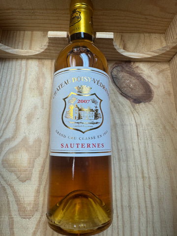 Chateau Doisy-Vedrines Grand Cru Classe Sauternes 2007