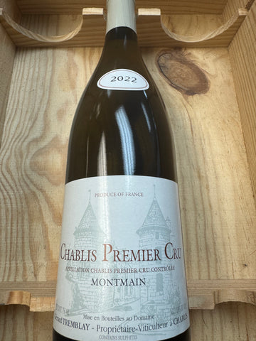 Gerard Tremblay 1er Cru Mountains Chablis 2022