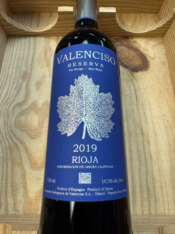 Valenciso Rioja Reserva 2019