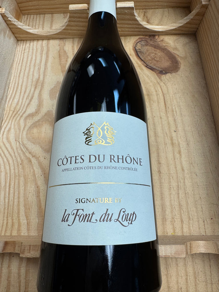 Font du Loup Cotes du Rhone 'Signature' 2022