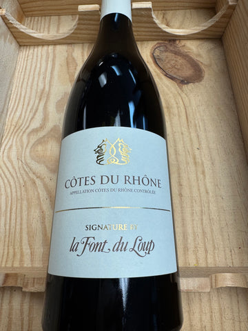 Font du Loup Cotes du Rhone 'Signature' 2022