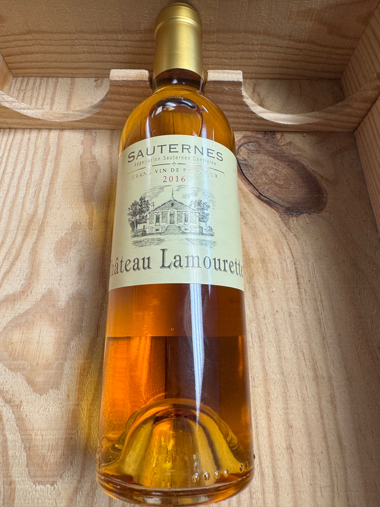 Chateau Lamourette Sauternes 2016- 375ml