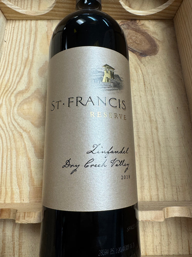 St. Francis Dry Creek Valley Reserve Zinfandel 2018