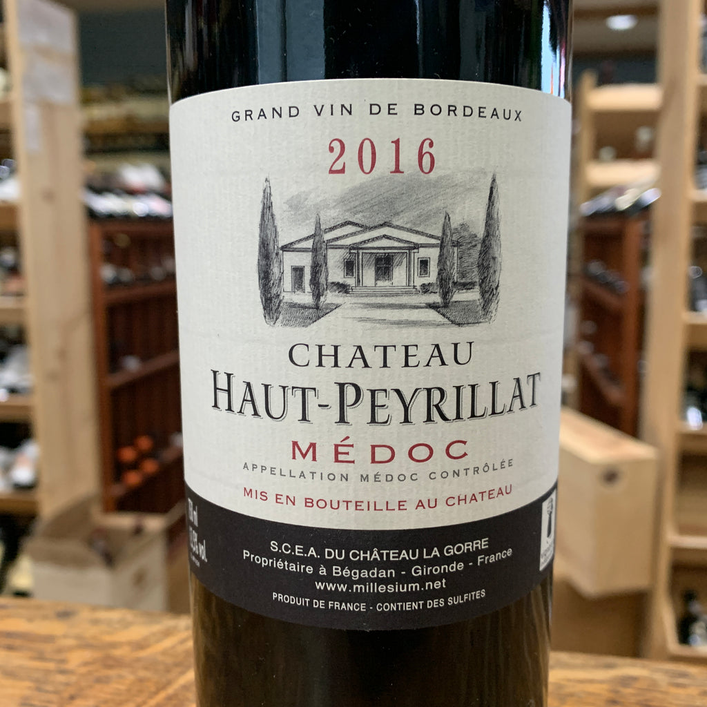 Chateau Haut-Peyrillat Medoc 2016